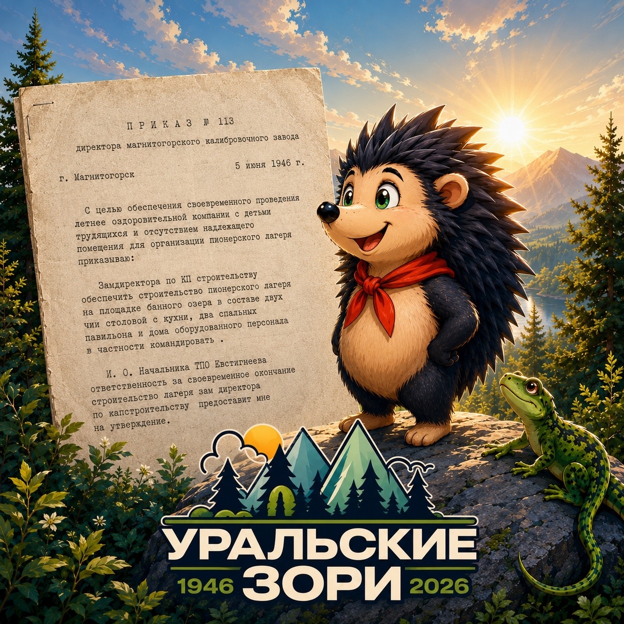 «Уральские зори» — 80 лет детского счастья!